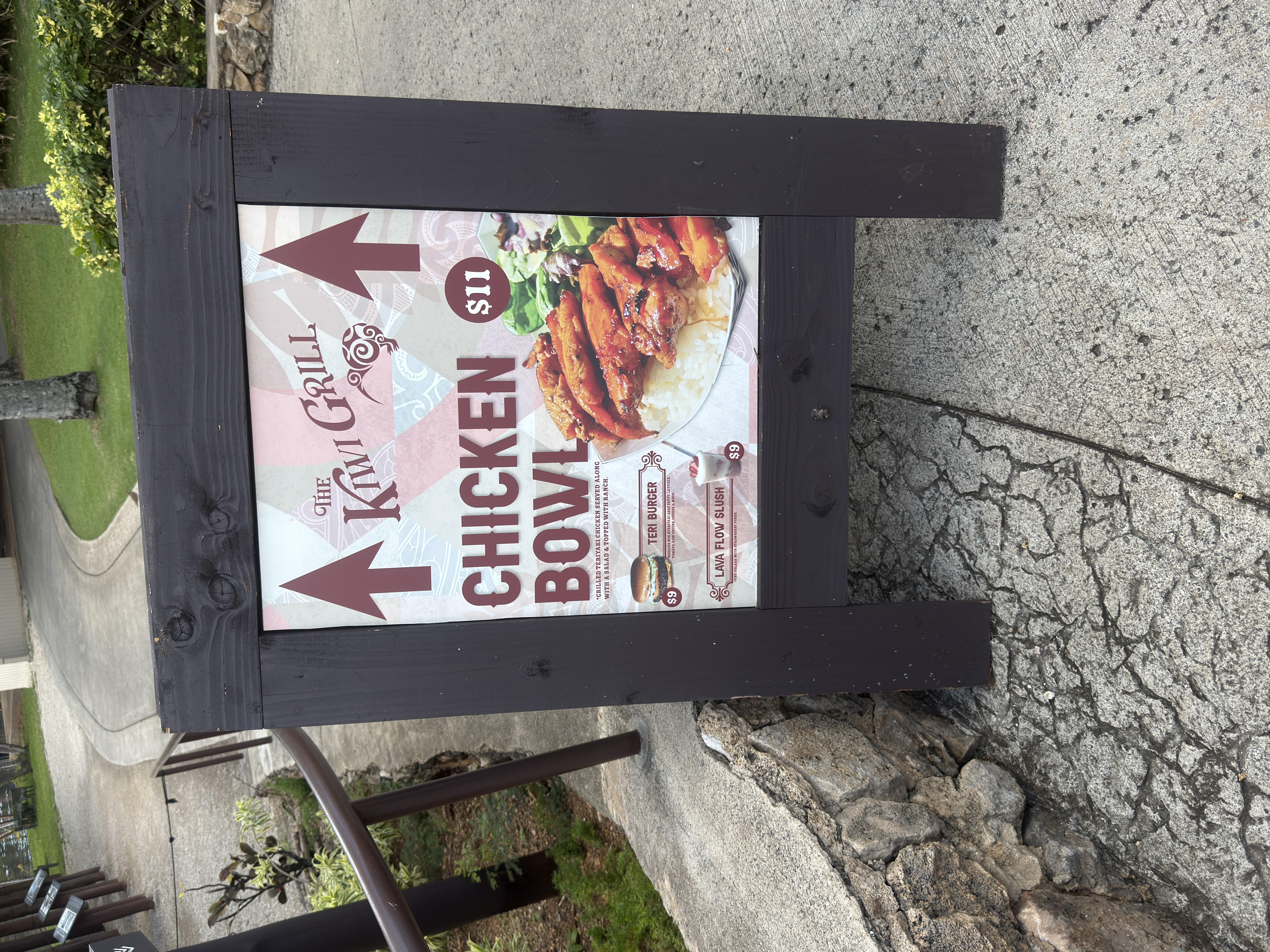 Additional PCC A-frame signage concept